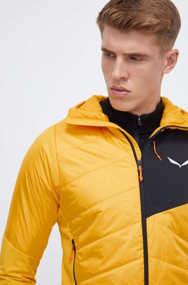Спортивна куртка Salewa Ortles Hybrid колір жовтий (3562465) фото 4