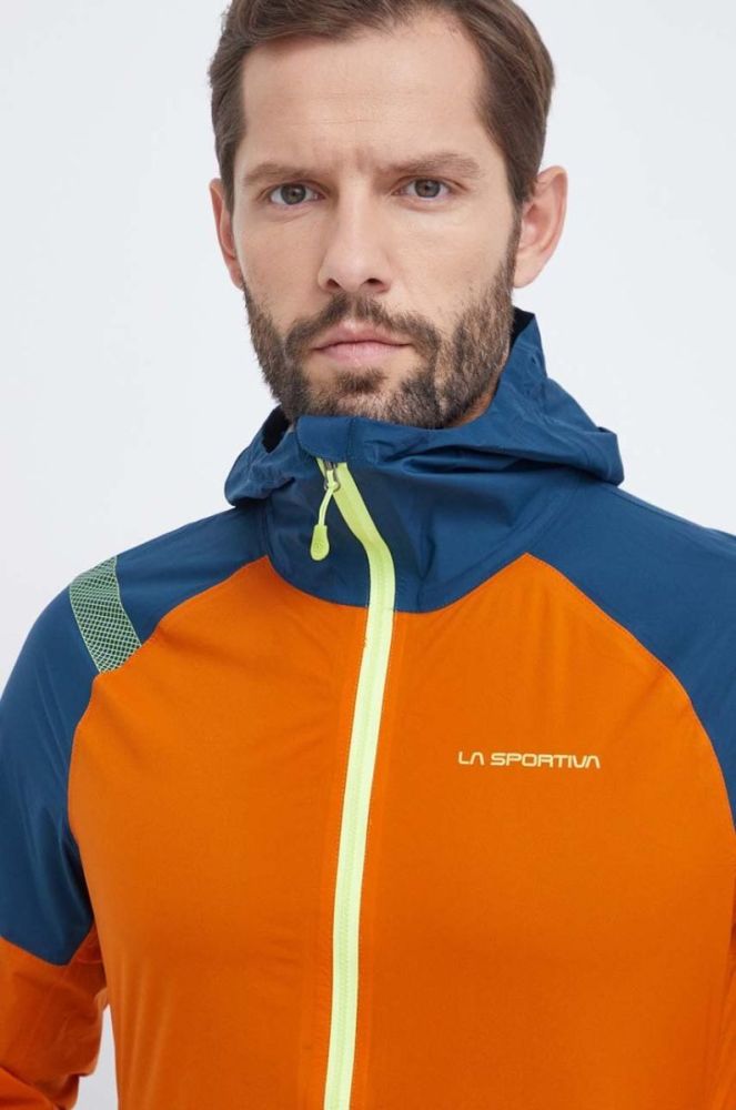 Спортивна куртка LA Sportiva Pocketshell колір коричневий фото 4