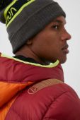Спортивна пухова куртка LA Sportiva Pinnacle колір бордовий Спортивна пухова куртка LA Sportiva Pinnacle колір бордовий