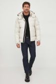 Куртка BOSS чоловіча колір бежевий зимова