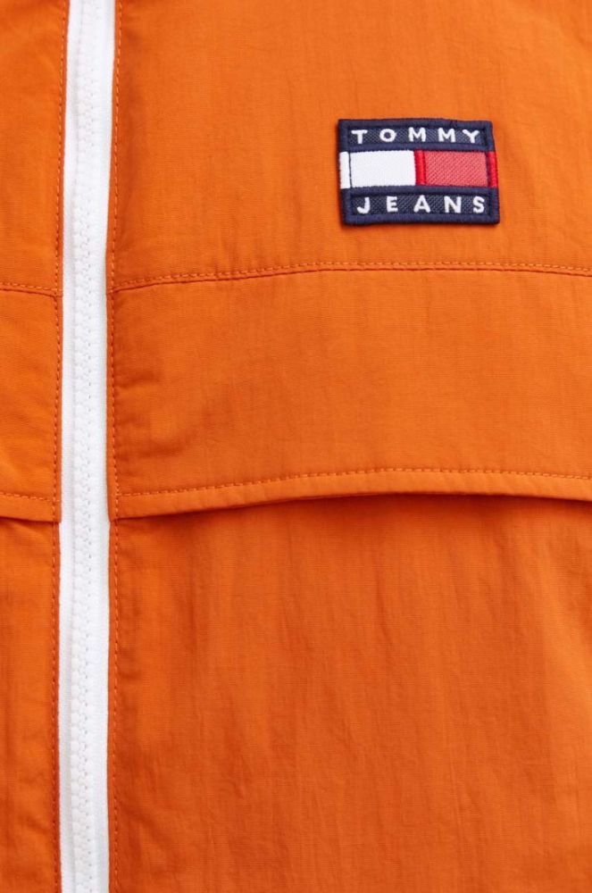 Куртка Tommy Jeans чоловіча колір помаранчевий зимова фото 5