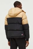 Пухова куртка Tommy Jeans чоловіча колір чорний зимова (3400956)