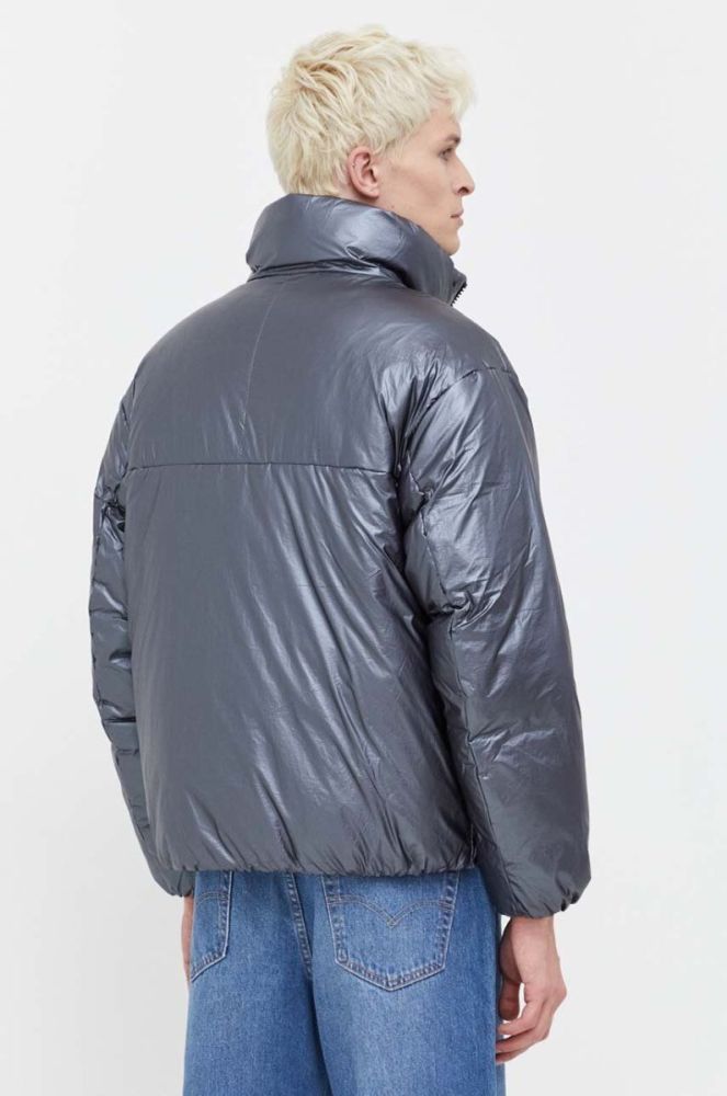 Куртка Tommy Jeans чоловіча колір сірий зимова oversize фото 3
