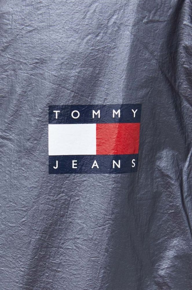 Куртка Tommy Jeans чоловіча колір сірий зимова oversize фото 5