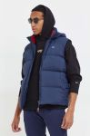 Пухова безрукавка Tommy Jeans чоловічий колір синій зимовий (3575143)