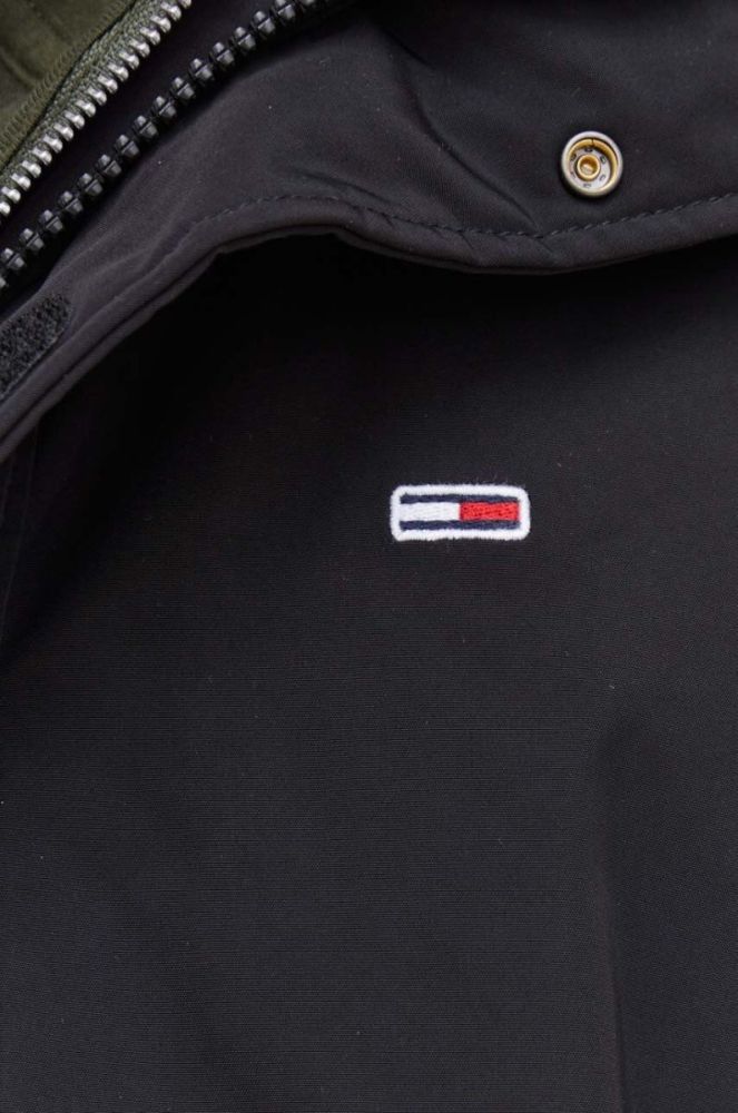 Куртка Tommy Jeans чоловіча колір чорний зимова (3446536) фото 5