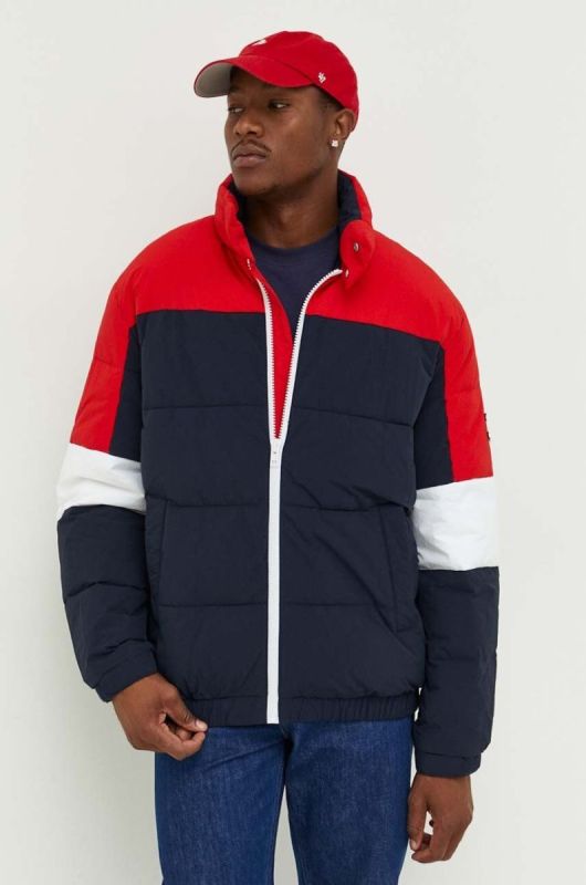 Куртка Tommy Jeans чоловіча колір синій зимова oversize фото 2