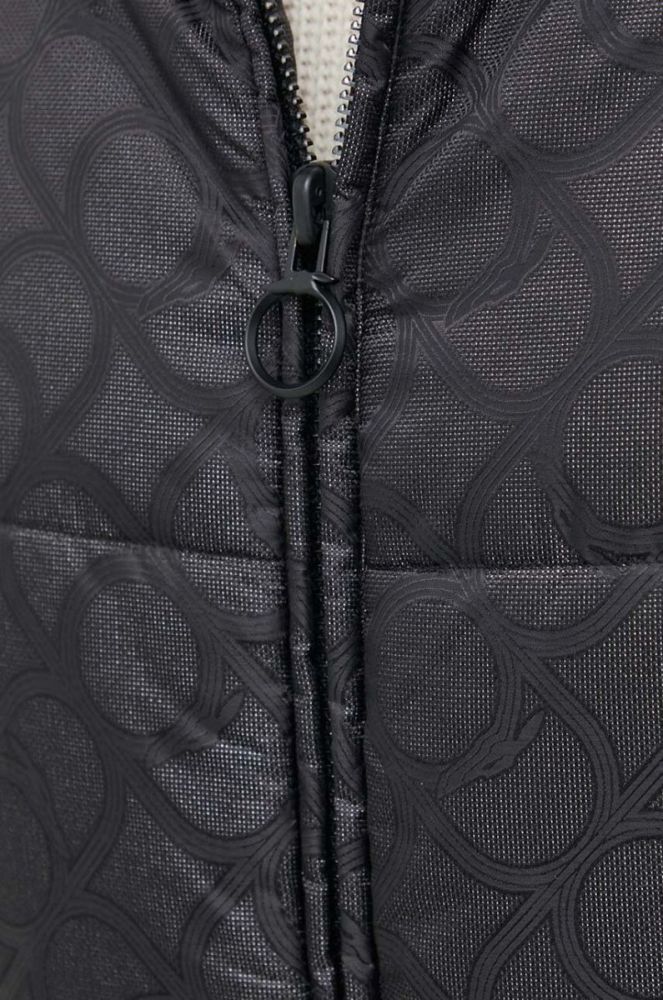 Куртка Trussardi чоловіча колір чорний зимова oversize (3676077) фото 5