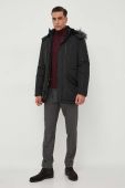 Пухова парка Guess чоловіча колір чорний зимова (3598085) Пухова парка Guess чоловіча колір чорний зимова (3598085)