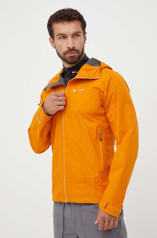 Дощовик Montane Spirit чоловіча колір помаранчевий gore-tex фото 4