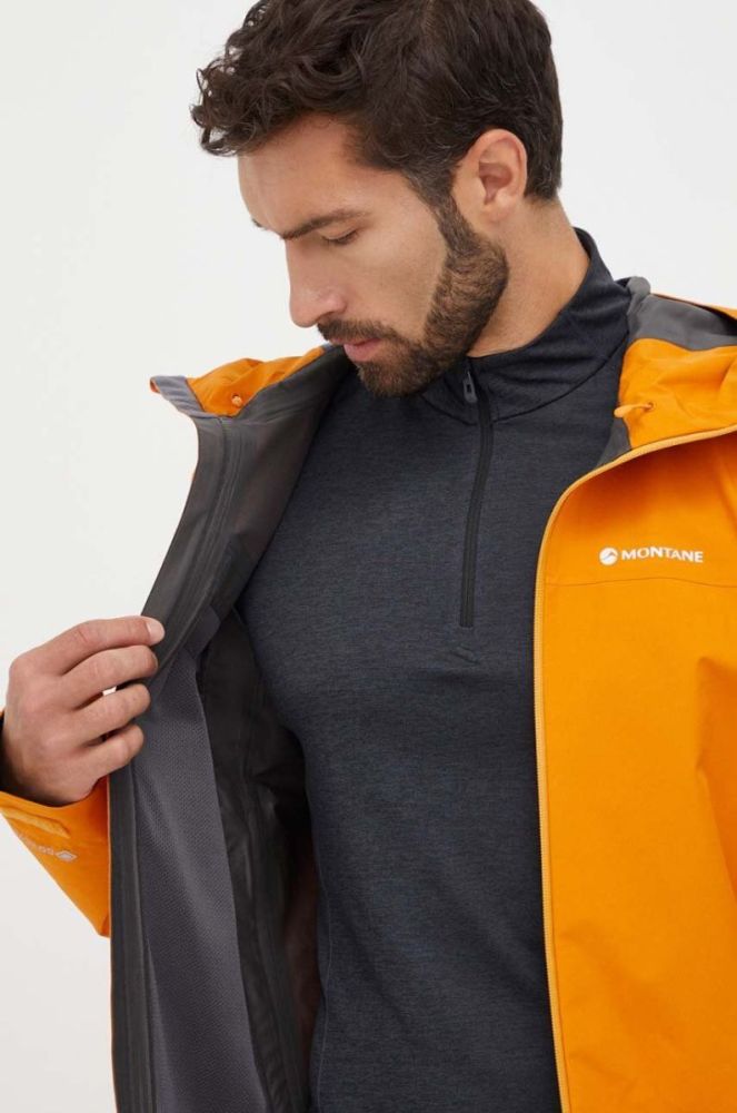 Дощовик Montane Spirit чоловіча колір помаранчевий gore-tex фото 8