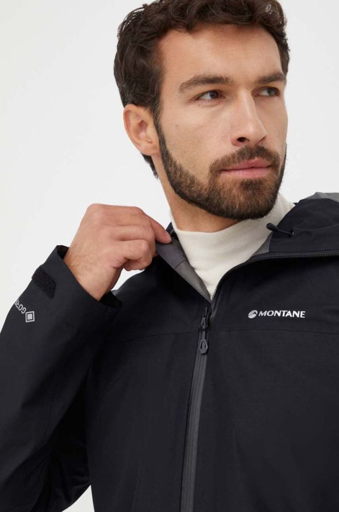 Дощовик Montane Spirit чоловіча колір чорний gore-tex фото 4
