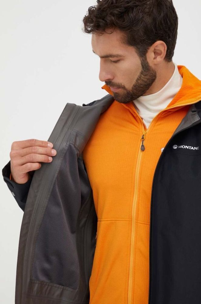 Дощовик Montane Spirit чоловіча колір чорний gore-tex фото 6