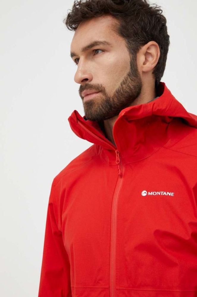 Дощовик Montane Spirit Lite чоловіча колір червоний gore-tex фото 4
