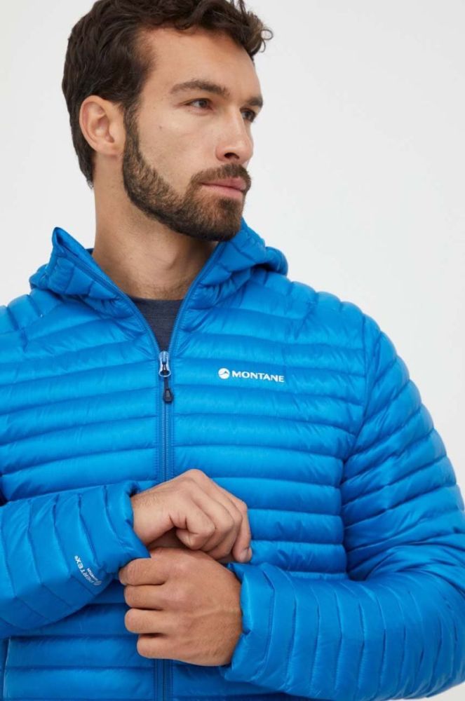 Спортивна пухова куртка Montane Anti-Freeze Lite колір блакитний фото 4
