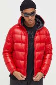 Пухова куртка After Label чоловіча колір червоний зимова (3528585)