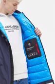 Пухова куртка After Label чоловіча колір синій зимова