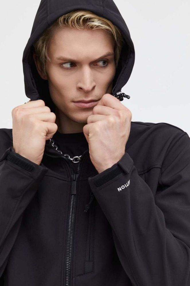 Куртка Superdry чоловіча колір чорний перехідна (3489807) фото 6