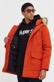 Куртка Superdry чоловіча колір помаранчевий зимова (3577955)