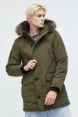 Куртка Superdry чоловіча колір зелений зимова (3621869)
