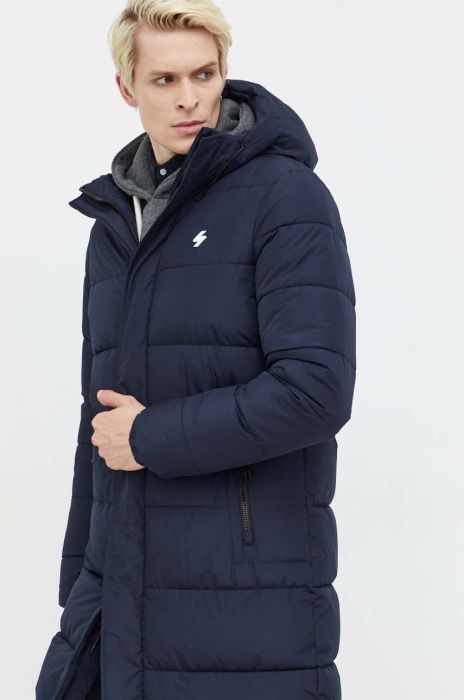 Куртка Superdry чоловіча колір синій зимова (3489825) Куртка Superdry чоловіча колір синій зимова (3489825)