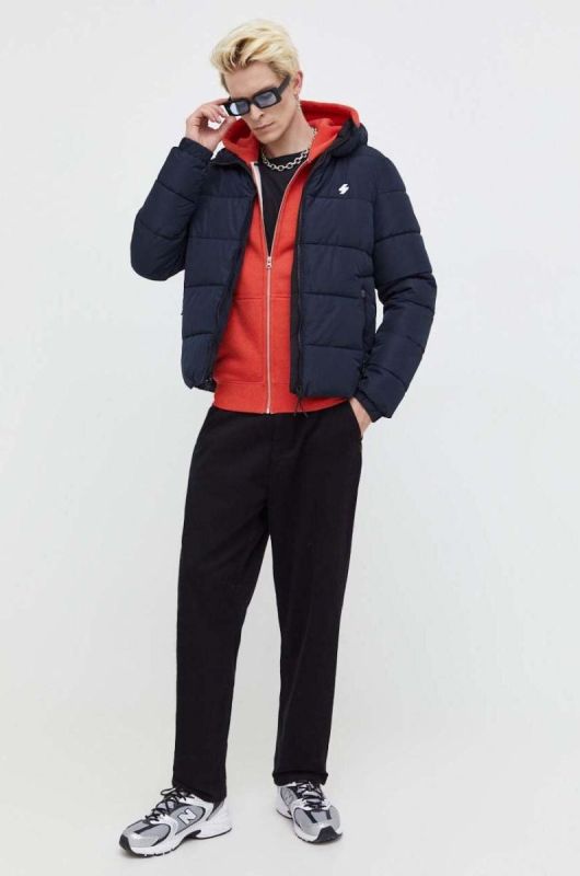 Куртка Superdry чоловіча колір синій зимова (3489831) фото 2
