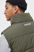 Безрукавка Superdry чоловічий колір зелений зимовий