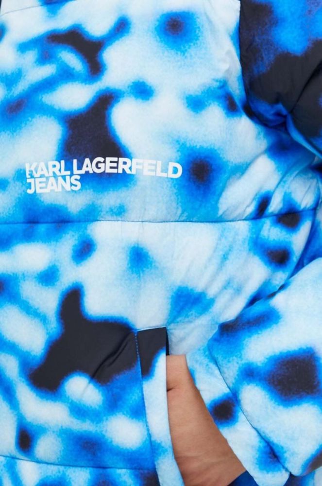 Куртка Karl Lagerfeld Jeans чоловіча зимова колір барвистий фото 5