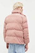 Вельветова куртка On Vacation колір рожевий зимова