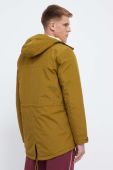 Парка Jack Wolfskin чоловіча колір зелений перехідна Парка Jack Wolfskin чоловіча колір зелений перехідна