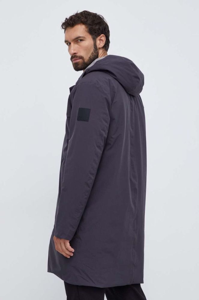 Куртка Jack Wolfskin чоловіча колір чорний перехідна (3593123) фото 3