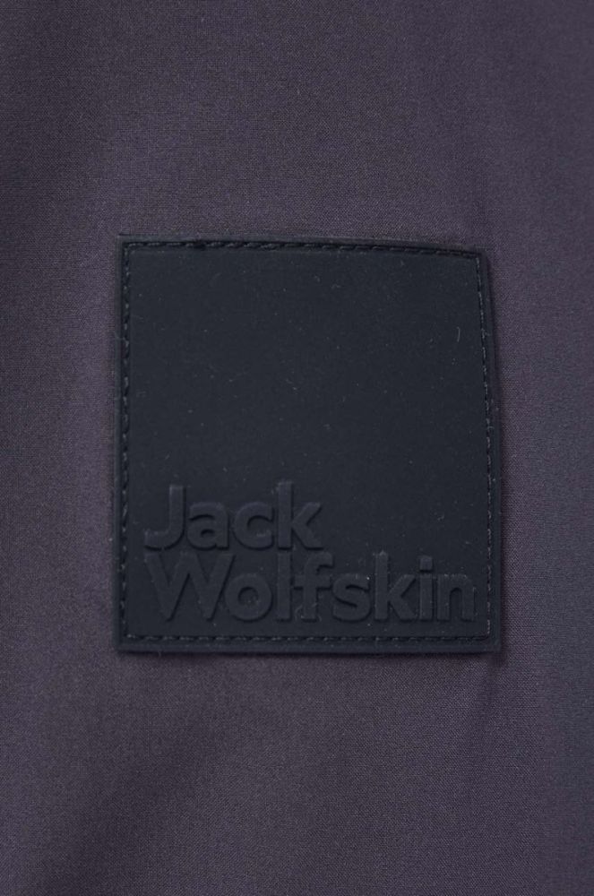 Куртка Jack Wolfskin чоловіча колір чорний перехідна (3593123) фото 5