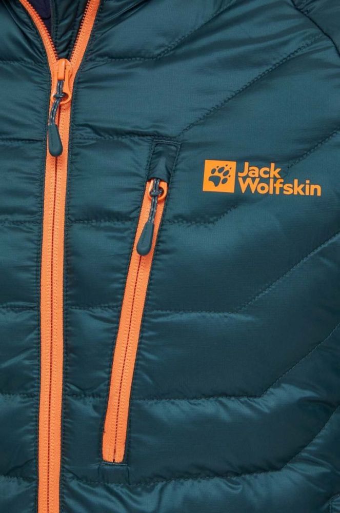 Спортивна куртка Jack Wolfskin колір зелений фото 5