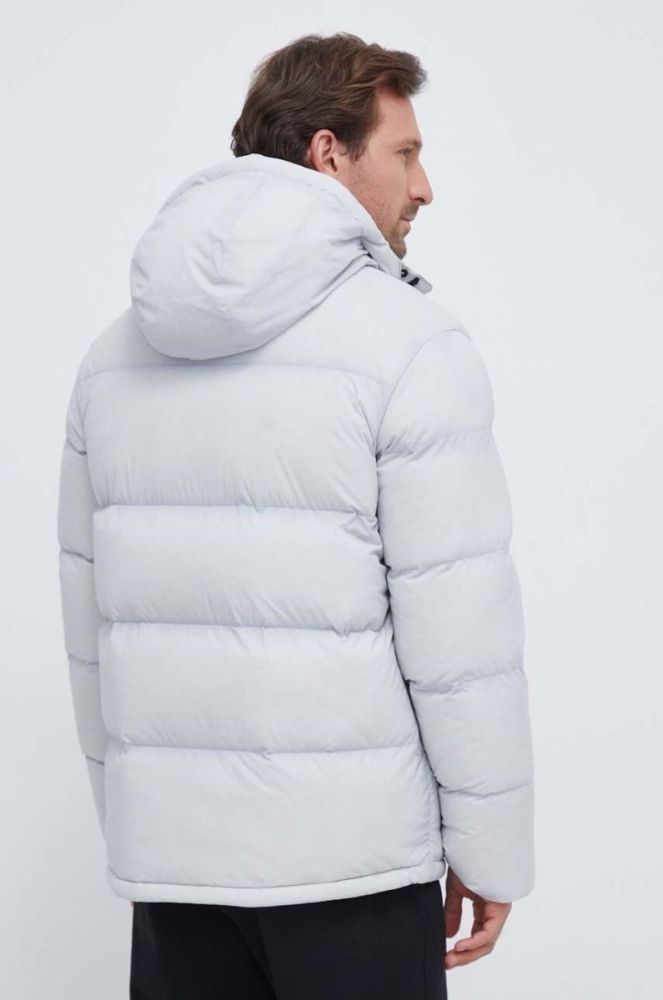 Пухова куртка Jack Wolfskin чоловіча колір сірий зимова (3585894) фото 3