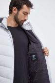 Пухова куртка Jack Wolfskin чоловіча колір сірий зимова (3634993)