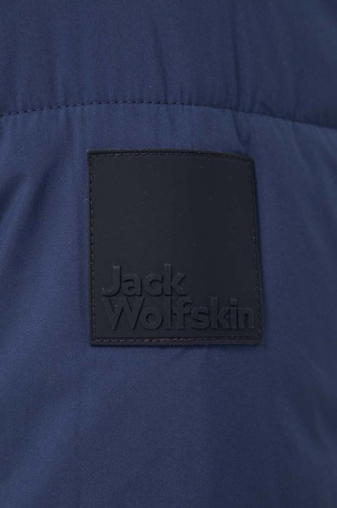 Куртка Jack Wolfskin чоловіча колір синій перехідна фото 5