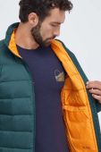 Спортивна пухова куртка Jack Wolfskin Ather колір зелений Спортивна пухова куртка Jack Wolfskin Ather колір зелений