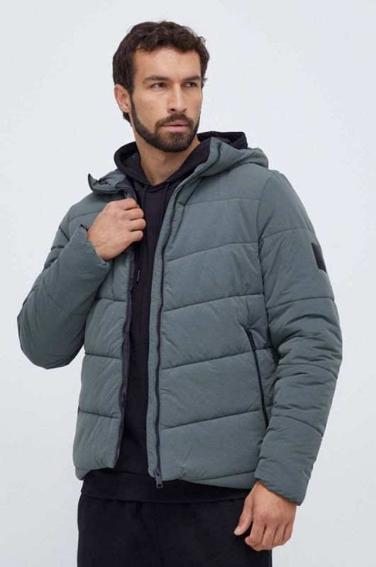 Куртка Jack Wolfskin чоловіча колір сірий зимова