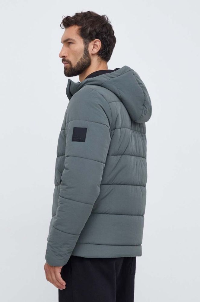 Куртка Jack Wolfskin чоловіча колір сірий зимова фото 3