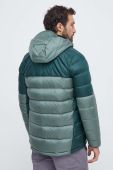 Спортивна пухова куртка Jack Wolfskin Nebelhorn колір зелений Спортивна пухова куртка Jack Wolfskin Nebelhorn колір зелений