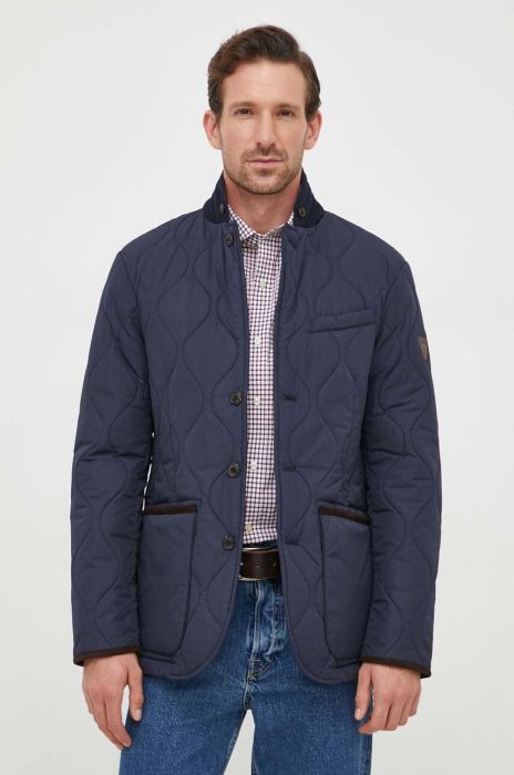 Куртка Polo Ralph Lauren чоловіча колір синій перехідна (3591356)
