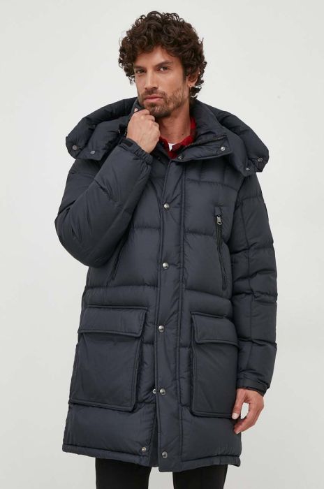 Пухова куртка Polo Ralph Lauren чоловіча колір чорний зимова (3629856) Пухова куртка Polo Ralph Lauren чоловіча колір чорний зимова (3629856)