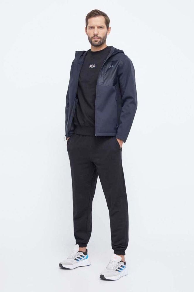 Куртка Under Armour чоловіча колір чорний перехідна (3655093) фото 2