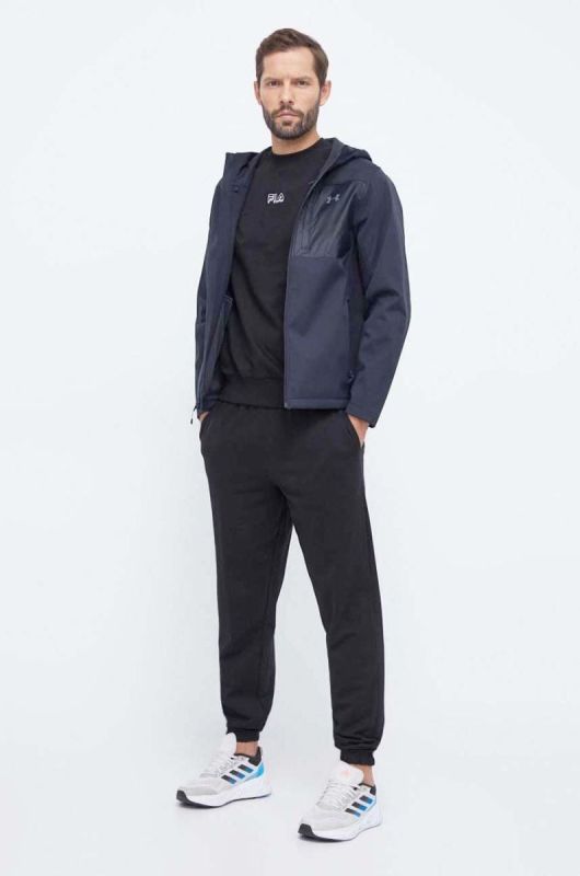 Куртка Under Armour чоловіча колір чорний перехідна (3655093) фото 2