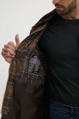 Куртка Barbour чоловіча колір коричневий перехідна