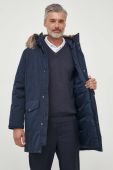Парка Barbour чоловіча колір синій зимова