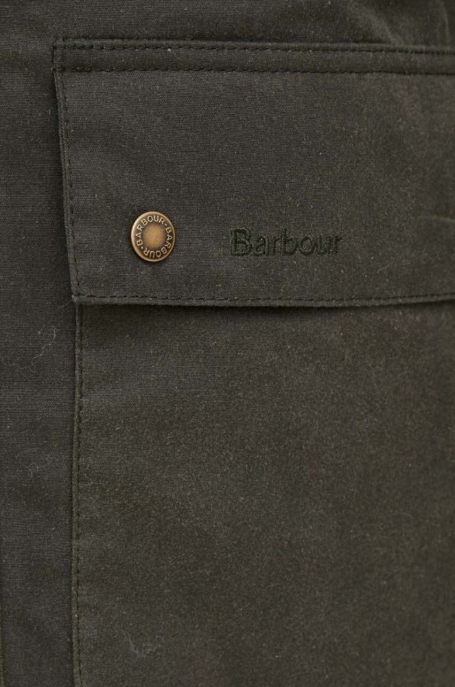 Куртка Barbour чоловіча колір зелений перехідна (3496904) фото 6