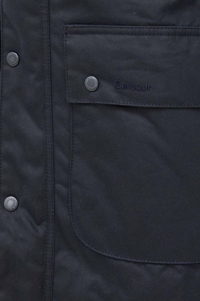 Куртка Barbour чоловіча колір чорний перехідна (3496900) фото 6