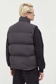 Пухова безрукавка HUGO чоловічий колір сірий зимовий