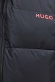 Куртка HUGO чоловіча колір чорний перехідна (3481795)